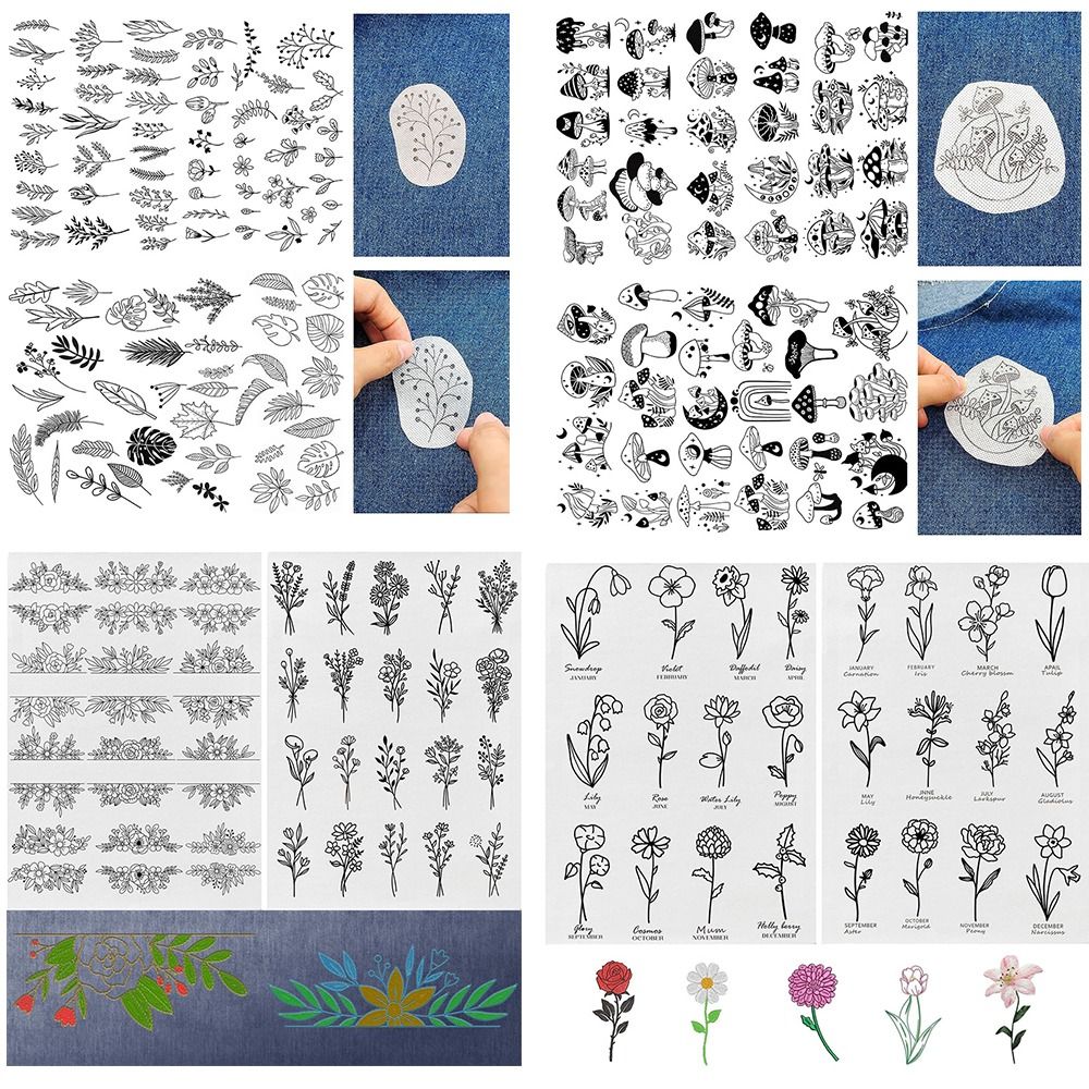 Embroidery Meaning - Wasser löslicher Stabilisator hand gefertigte Stickerei