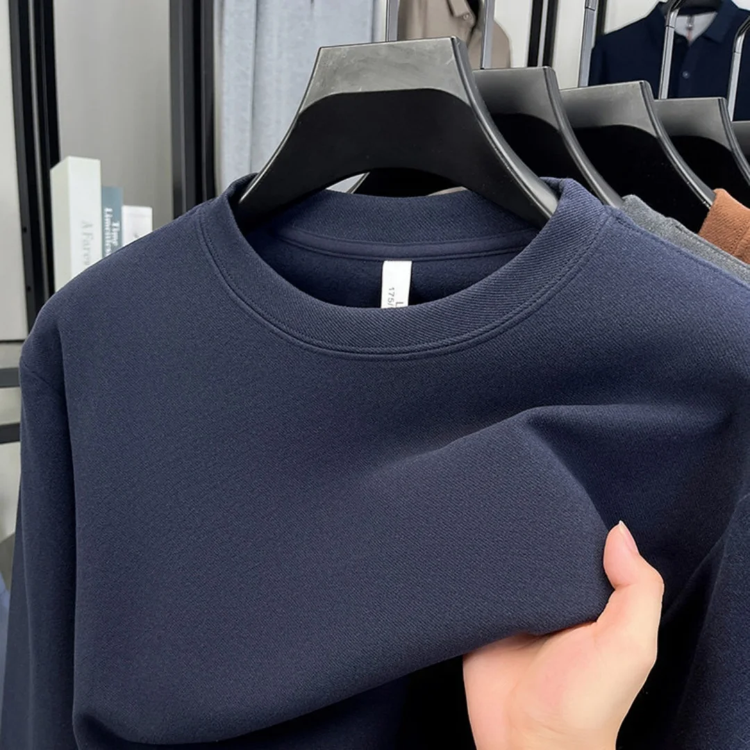 Embroidery Cotton Shirt - Weiches Baumwoll-T-Shirt der Marke High-End für