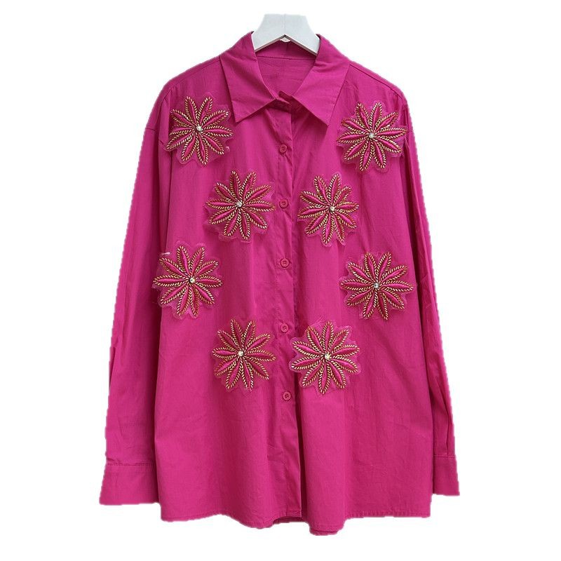 Blusen Damen Hemd Vintage Umle – Embroidery Online Bewertung und Preis