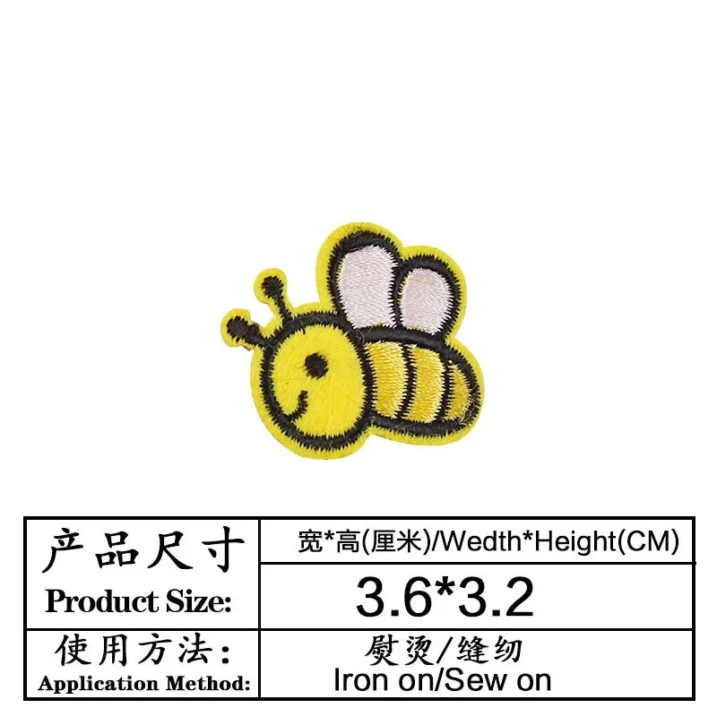 100 teile/los Kleine Stickerei – Embroidery Lady Bug Bewertung und Preis