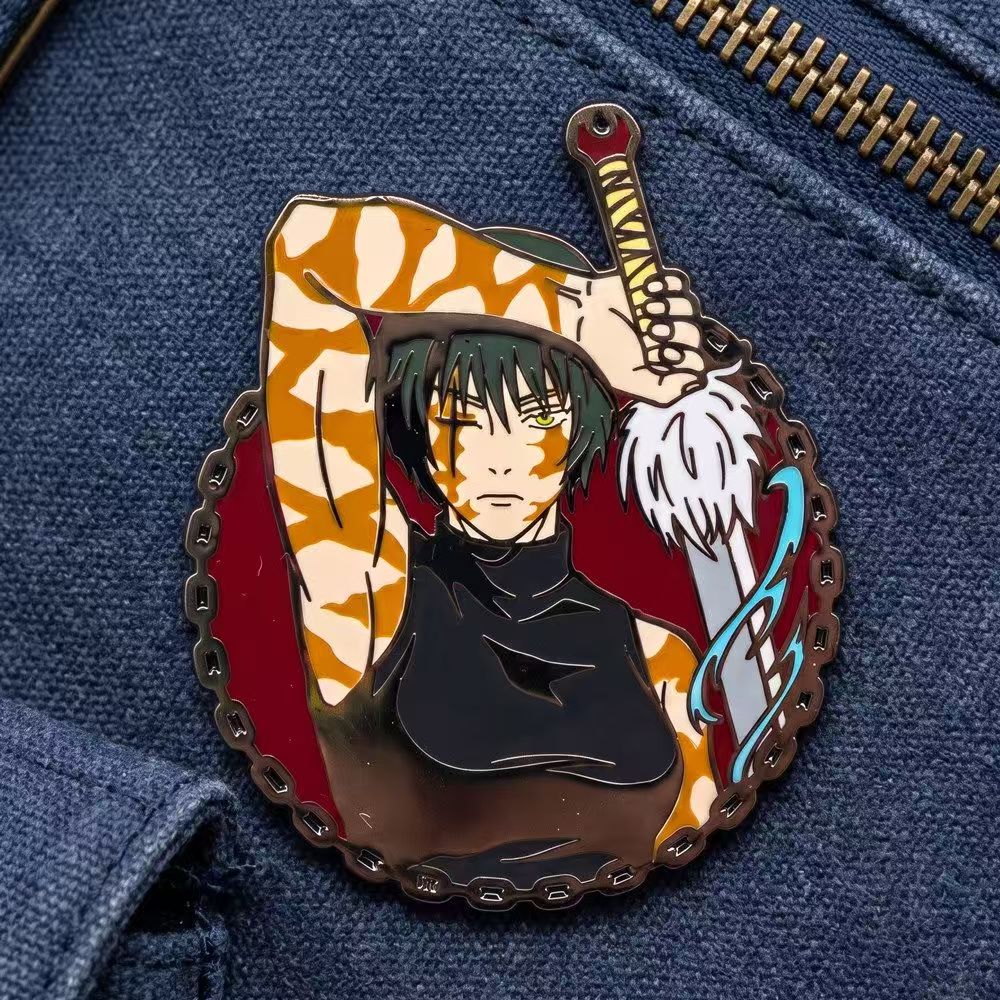 Jujutsu Kaisen Maki Zenin JJK  – Embroidery Reddit Bewertung und Preis